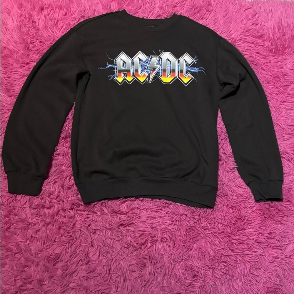 AC/DC Crewneck Sweatshirt Boys Size XL